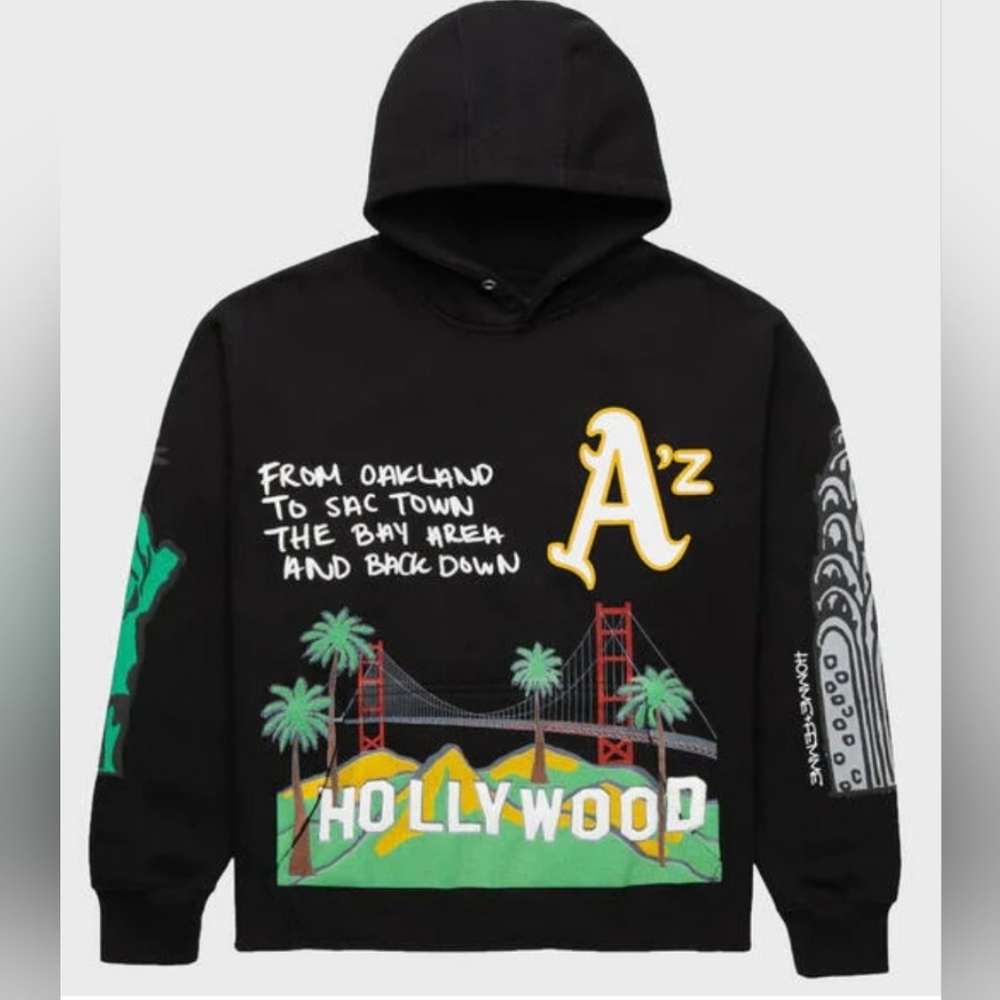 Black Homme Femme Cali to NYC Hoodie